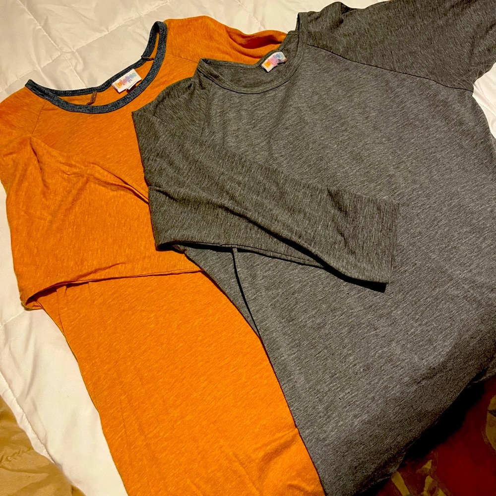 Two Lularoe Randy tees